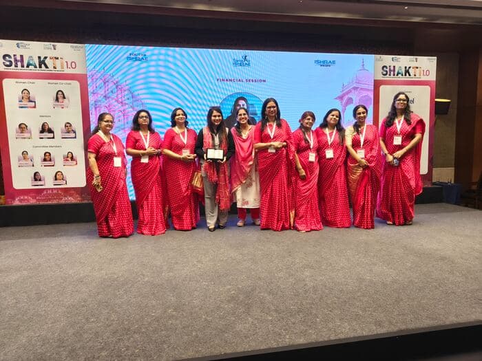 Women in ISHRAE committee with CA Sonam Khandelwal