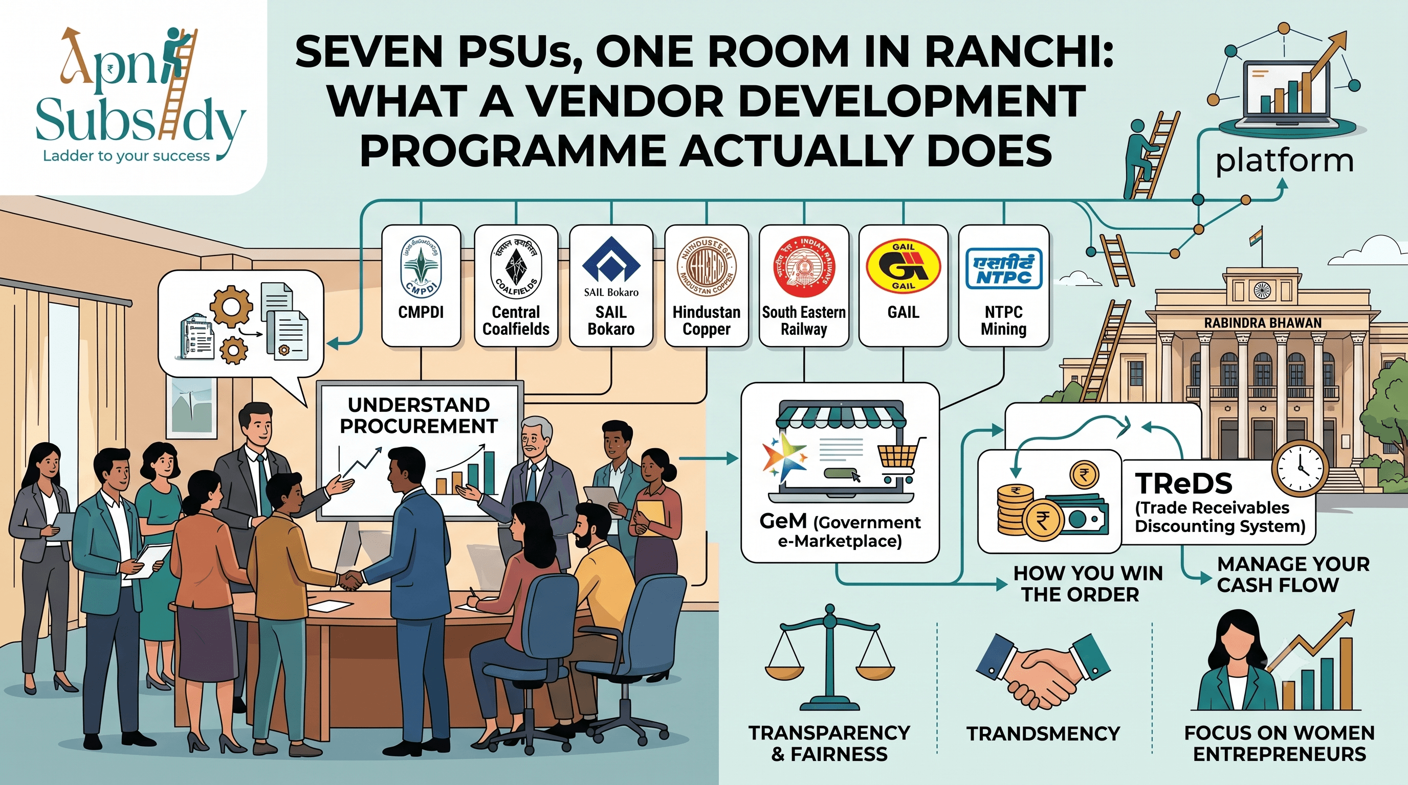 vendor-development-programme-msmes-psu-procurement-gem-treds