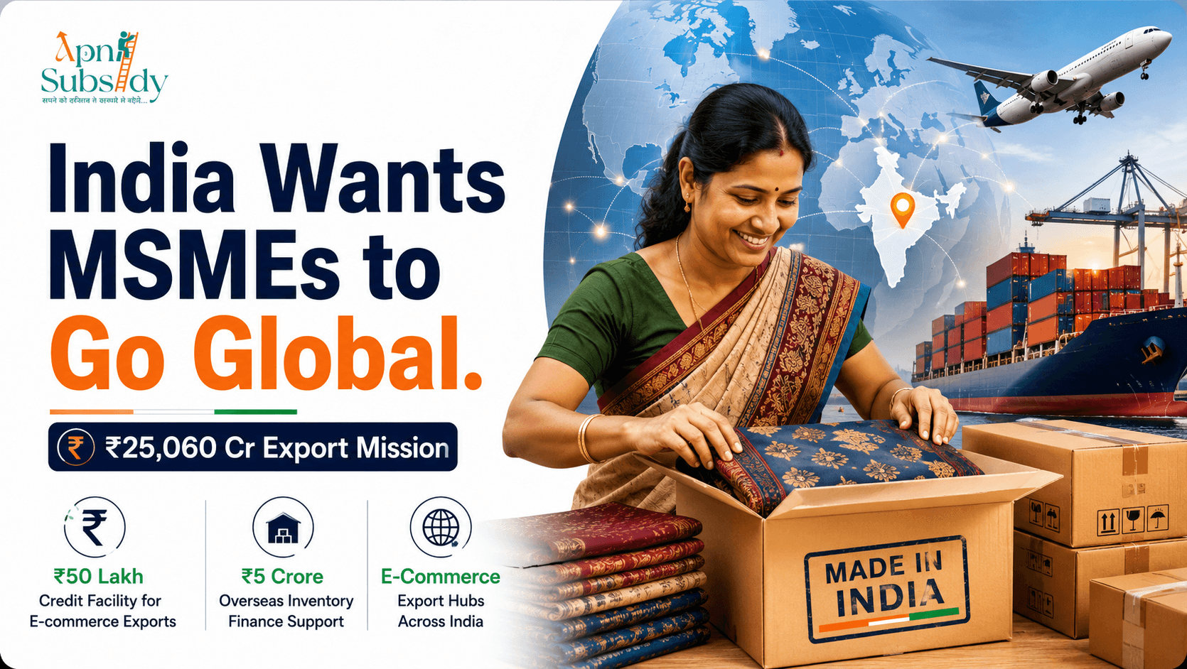 India Wants Its Small Businesses to Sell Directly to the World. Here's the Plan.