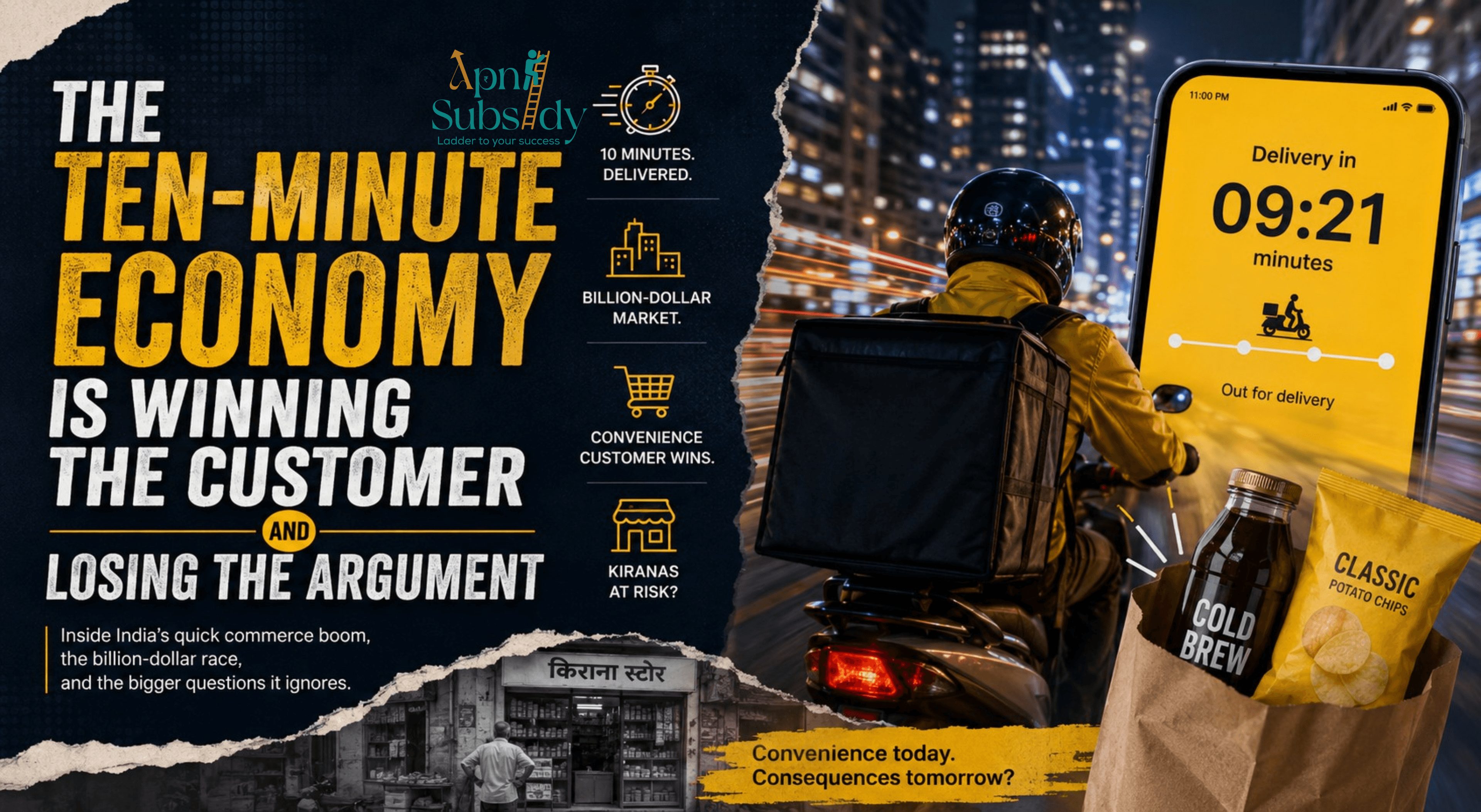 The Ten-Minute Economy Is Winning Customers — But Is It Losing the Bigger Argument?